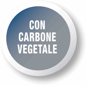 con carbone vegetale