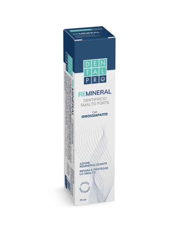 ASTUCCIO DENTIFRICIO REMINERAL Dentifricio smalto forte con idrossiapatite