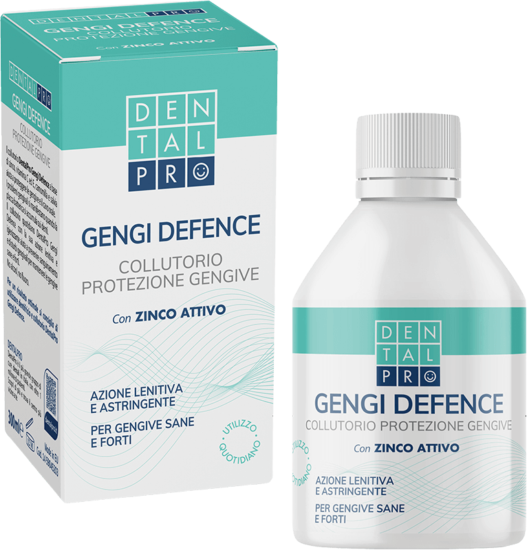 Collutorio-gengi-defen collutorio protezione gengive con zinco attivo