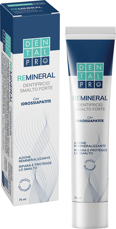 dentifricio-remineral dentifricio smalto forte con idrossiapatite