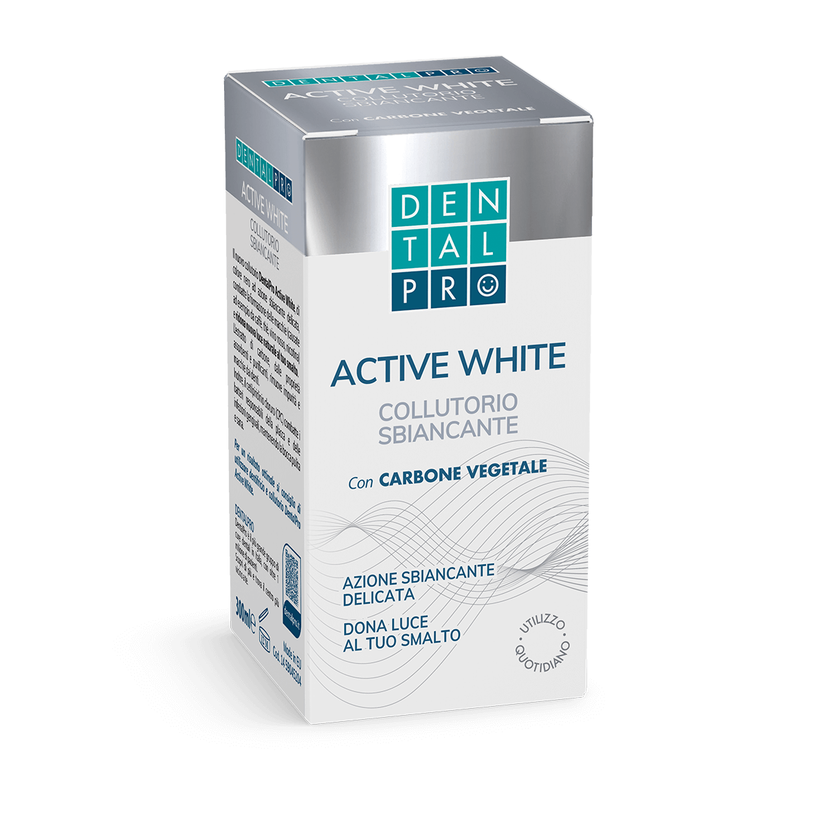 ASTUCCIO COLLUTORIO ACTIVE WHITE collutorio sbiancante con carbone vegetale