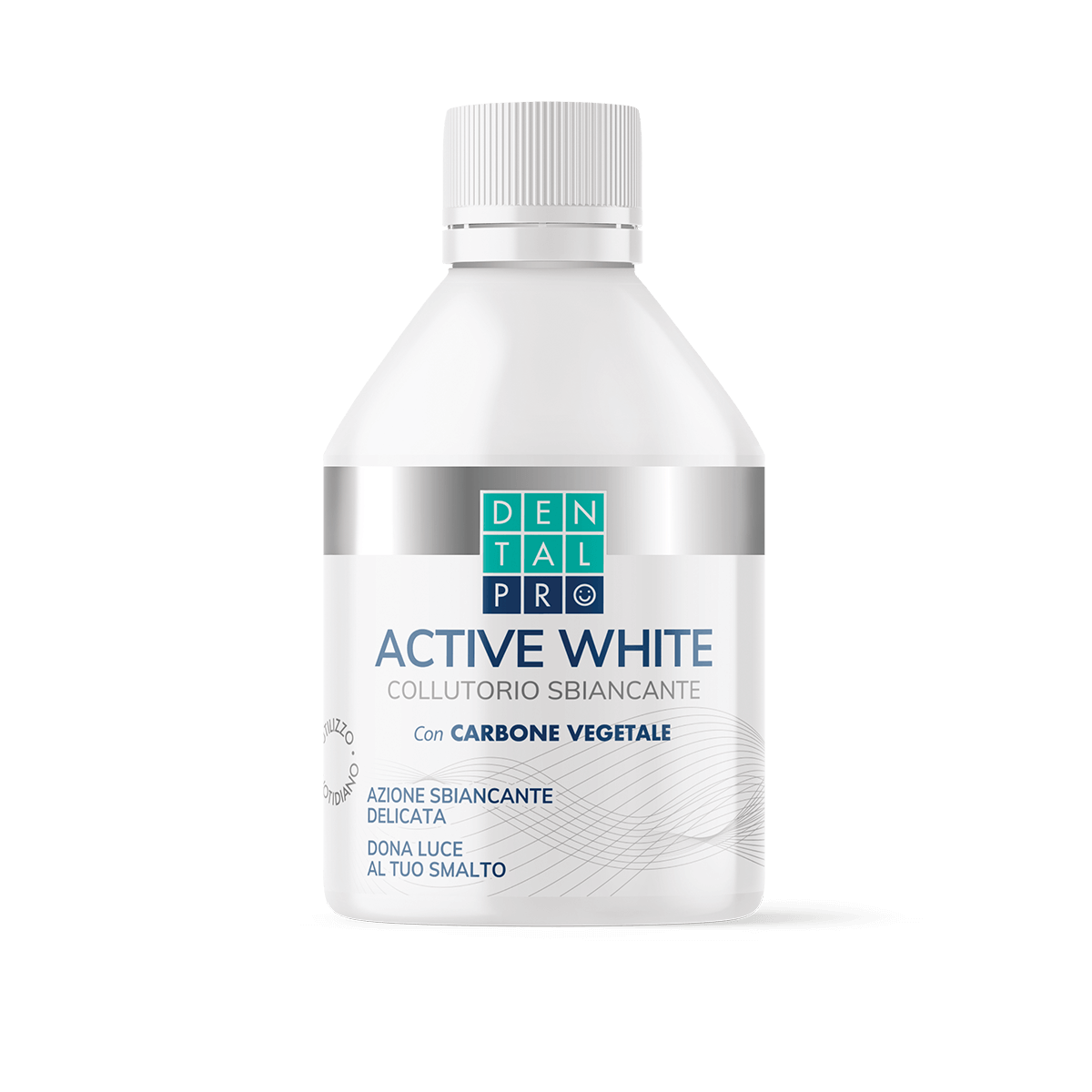 FLACONE Collutorio ACTIVE WHITE collutorio sbiancante con carbone vegetale